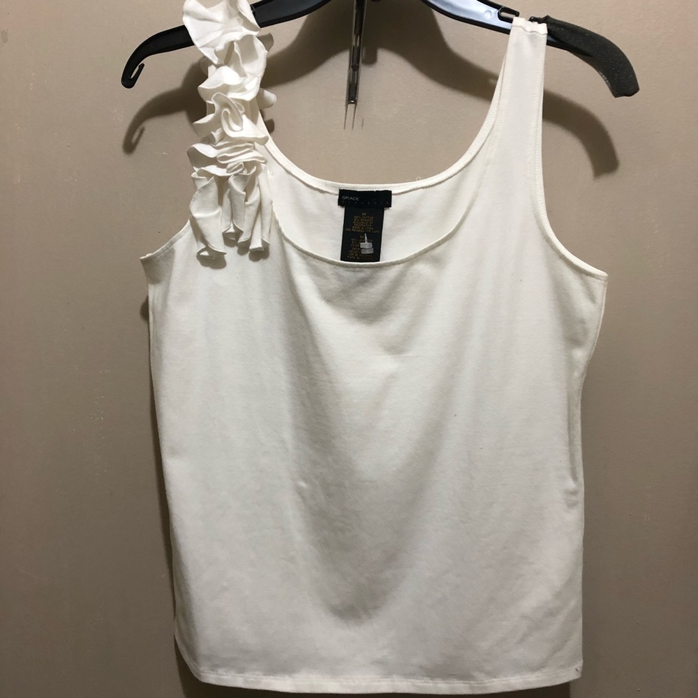 Grace Elements Top With Ruffles - image 1